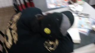 A Waffle House employee photographed by Bowen. Facebook/Alex Bowen